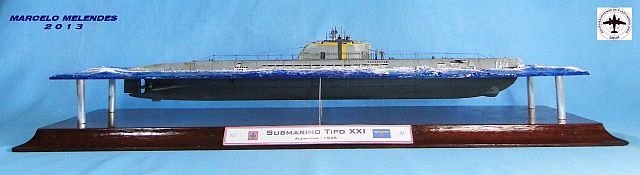 Submarino Alemão Tipo XXI - U-Boat Type XXI U0410