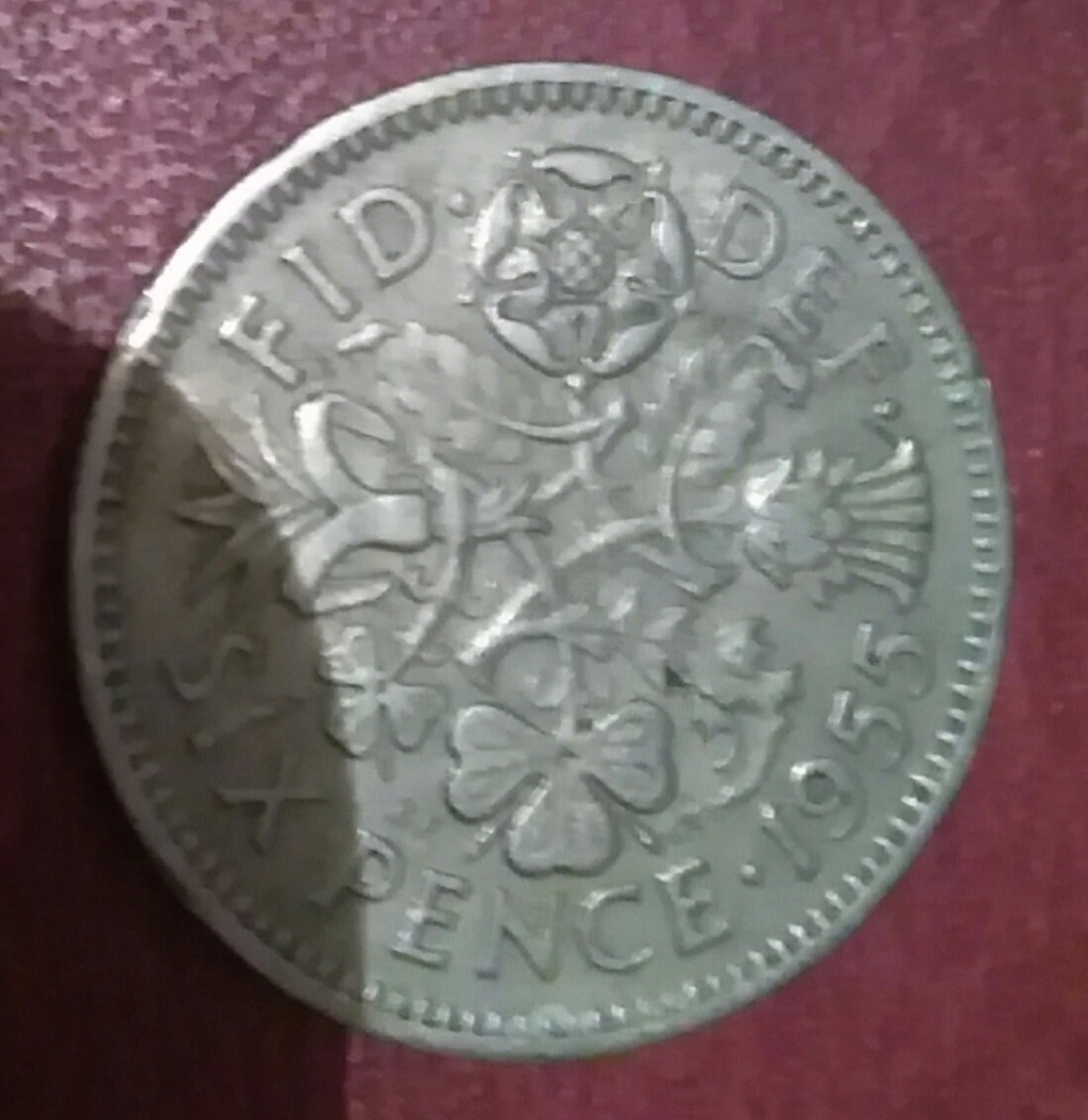 Six Pence de 1955. Reino Unido. Img_2102