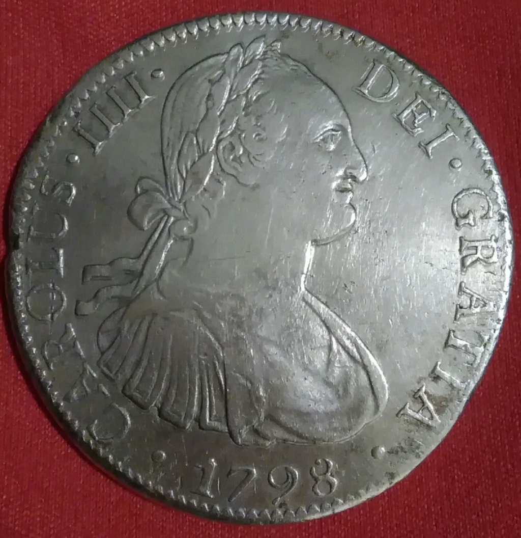8 Reales de 1798. México. Carlos IV.  Img_2389