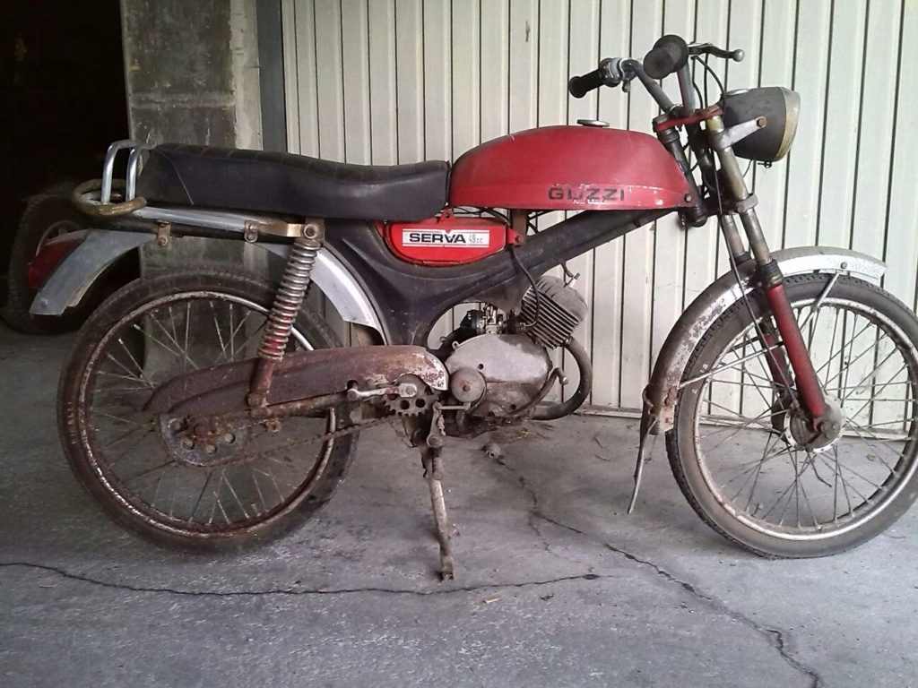 Restauración Moto Guzzi Serva 49 42410