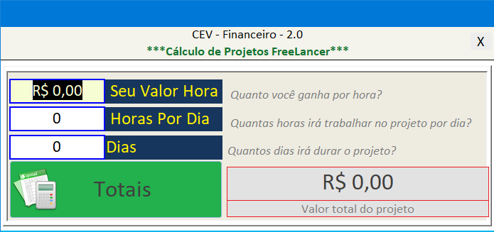 Calculo de R$ Projeto Valor_10