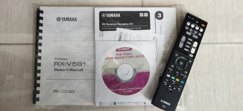 Yamaha RX-V581 7.2ch Dolby Atmos AV receiver for sale - SOLD Img_2014