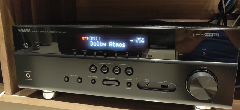 Yamaha RX-V581 7.2ch Dolby Atmos AV receiver for sale - SOLD Img_2018