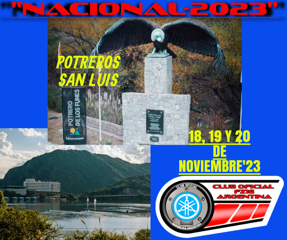 SUSPENDIDO"13° ENCUENTRO NACIONAL DE FZ Y AMIGOS, NOVIEMBRE´2023!!!! Public11