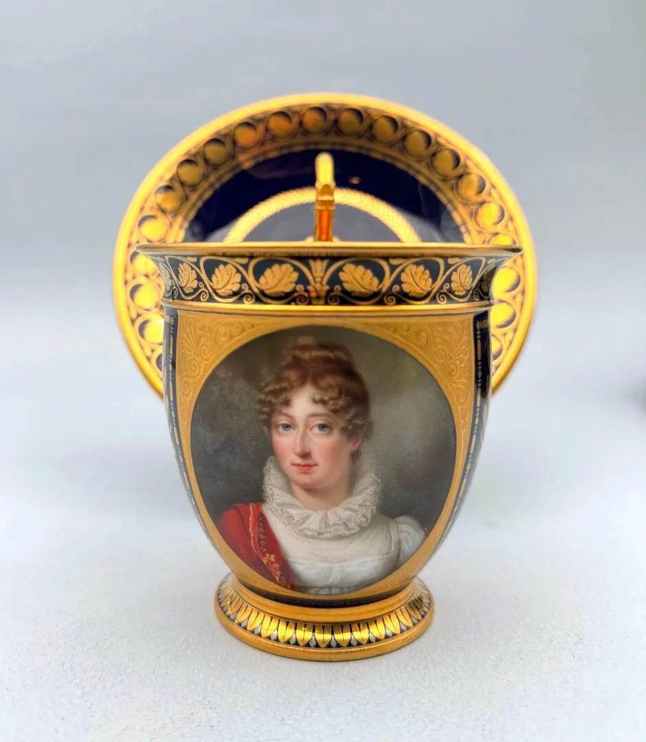 Tasse de la duchesse de Tourzel - Duchesse d'Angoulême Telech33