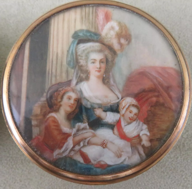 Portrait Marie Antoinette et ses enfants par Elisabeth Louise Vigée Lebrun - Page 2 Tzolzo14