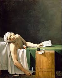 13 juillet 1793: (25 Messidor): Assassinat de Marat par Charlotte Corday Zfer16