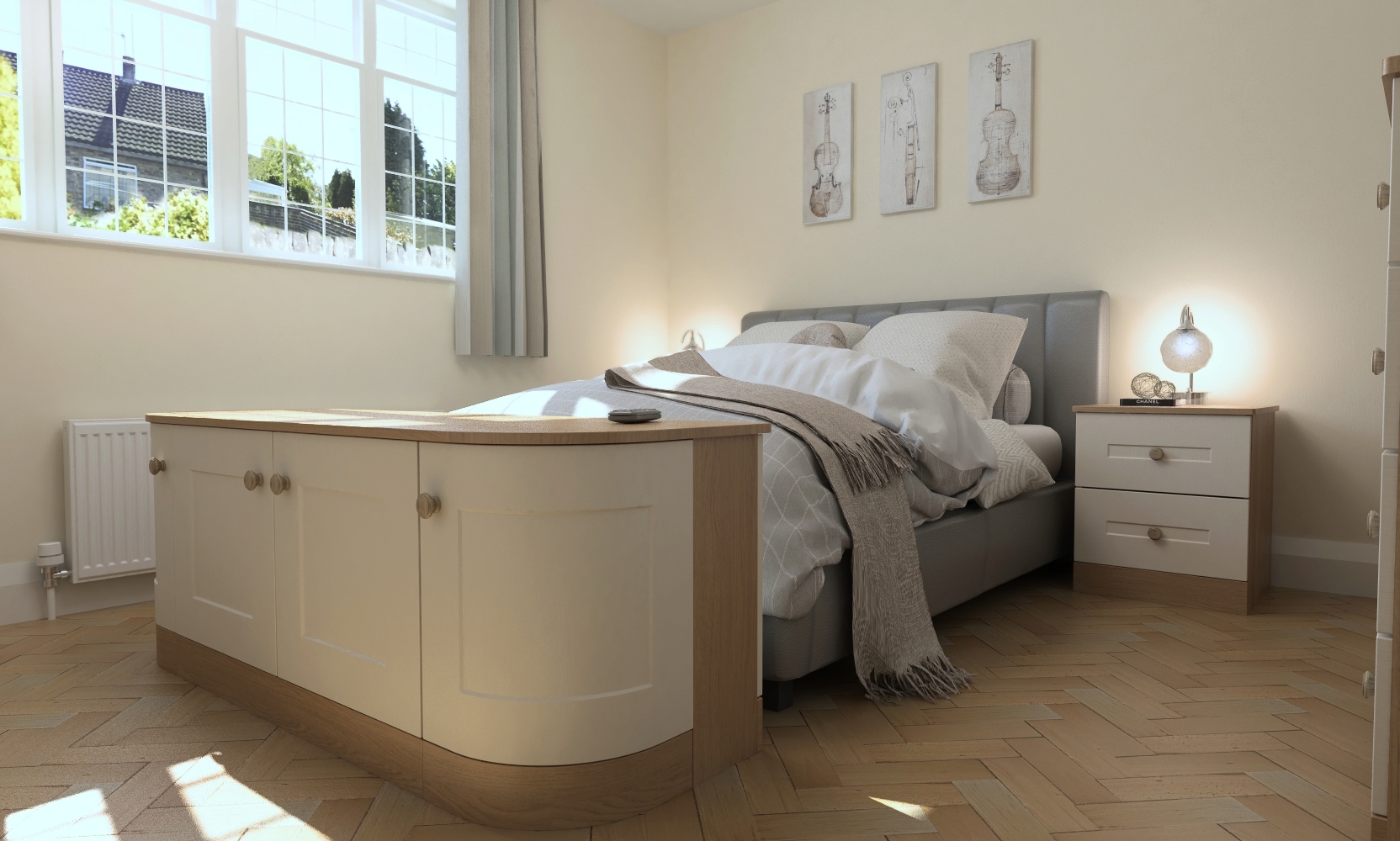 Browns 2000 Matfen Ivory Oak & Lissa Oak Vinyl Bedroom Diggle14