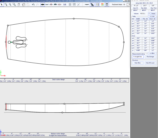 Une planche de wing full carbone à moins de 200eur  Captur23