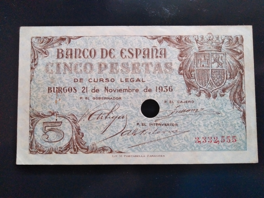 5 1936 - 5 pesetas 1936 Burgos con taladro Img_2012