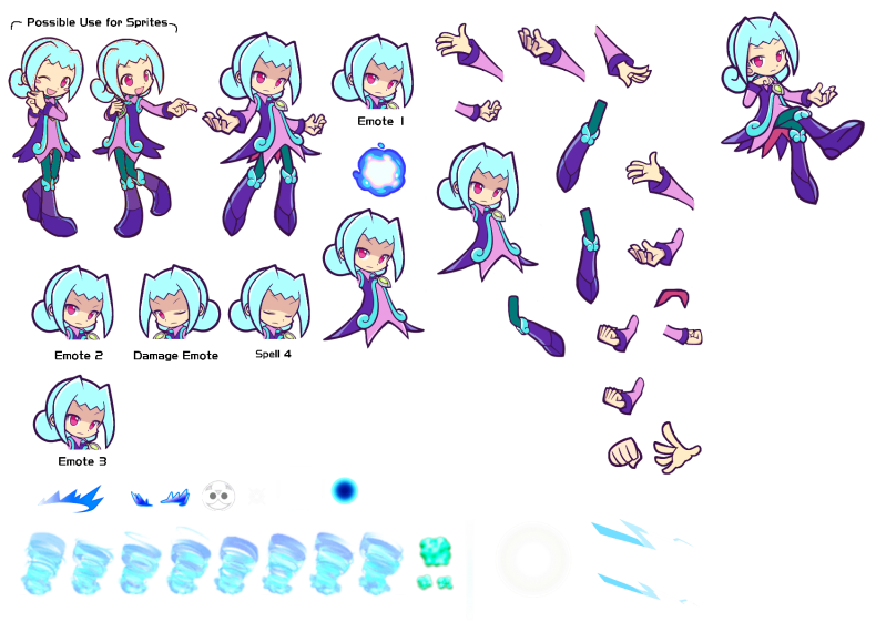 Puyo Puyo Vs Modifications Of Characters Skins And More Page 10