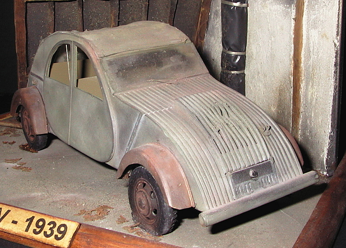 [TAMIYA] Mes différentes réalisations de la CITROËN 2 CV ...  193910