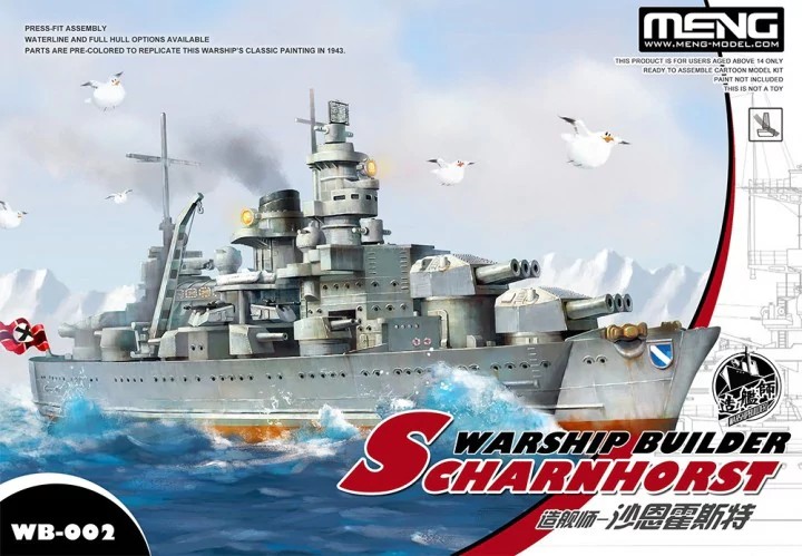 MENG Scharnhorst - Echelle ? Boite14