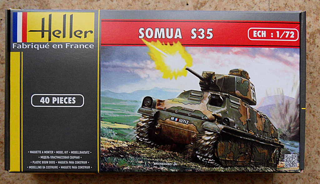 SOMUA S 35 Char d'assaut Réf 79875 Box21