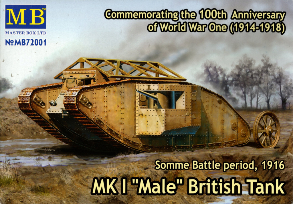 [MASTER BOX] Tanks anglais MK II "Female"  Réf MB72006 + MK I réf. MB72001 - Page 2 Mk110