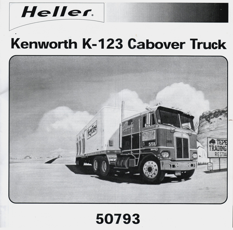 Challenge des 5 ans KENWORTH K 123 1/43ème Réf 50793 Notice26