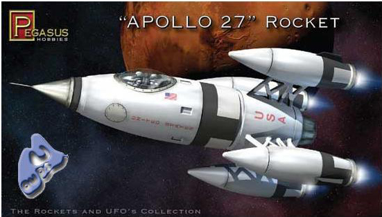 [PEGASSUS] APOLLO 27 ROCKET 1/72ème Réf 9101 Pegasu10