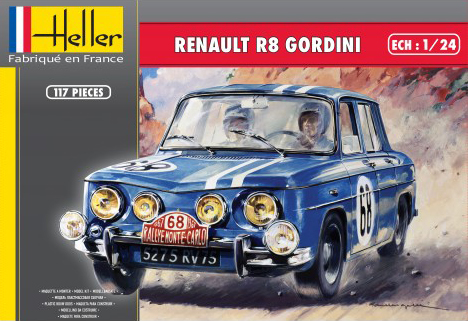 RENAULT R8 GORDINI 1/24ème Réf 80700  Renaul11