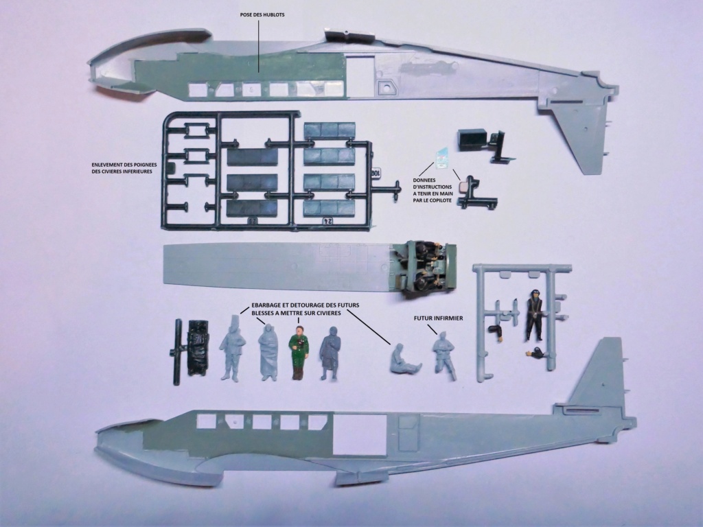 [Italeri] 1/72 - JUNKERS Ju 52/ 3mg4e du Sanitätsflugbereitschaft 11    (ju52) 23010711