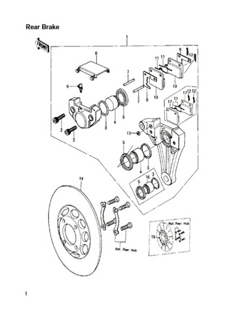 montage roue ariere z650 avec disque Screen16