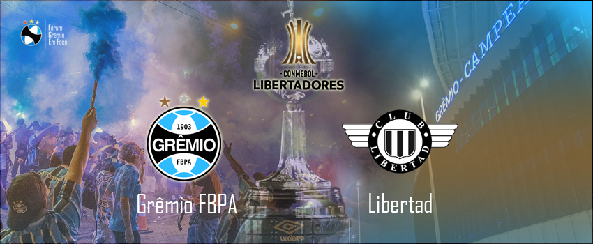 (DERROTA)Grêmio 0 x 1 Libertad 12/03/2019 às 21:30  2° rodada/grupos Grexli10
