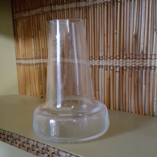 Holmegaard clear vase with mystery signature? - Louise Campbell 20190211