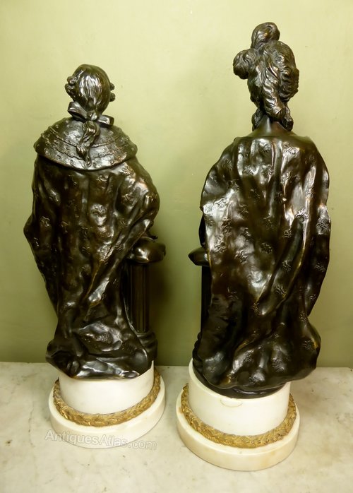 Marie-Antoinette par Pierre-Étienne Daniel Campagne Bronze14