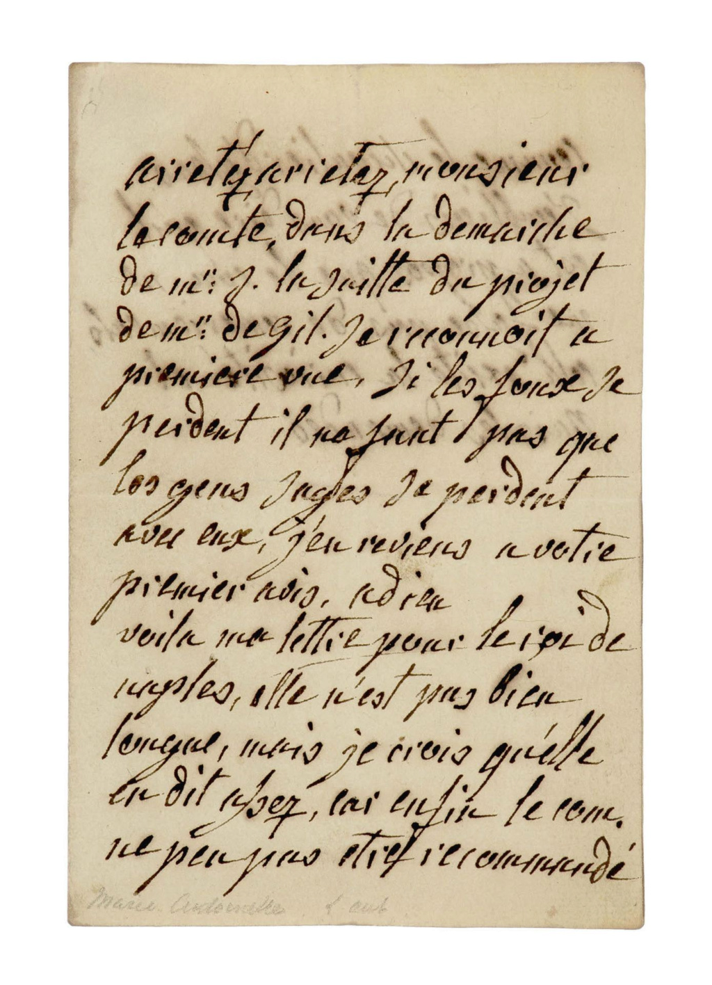 Correspondance de la Reine Marie-Antoinette avec le Comte Mercy Tzolzo41