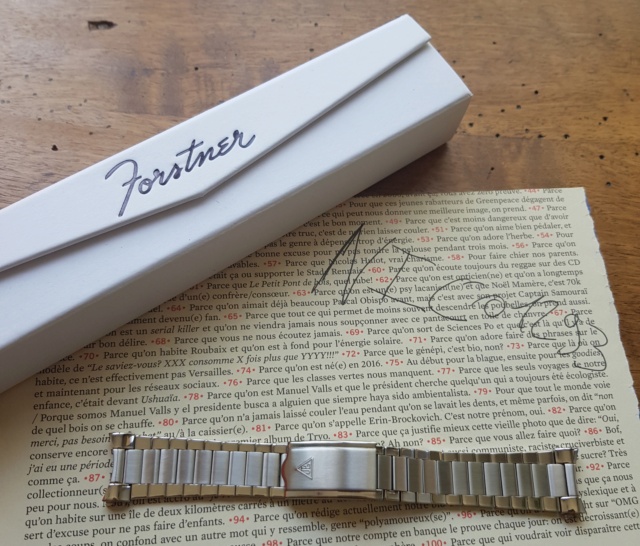 forstner flat link speedmaster