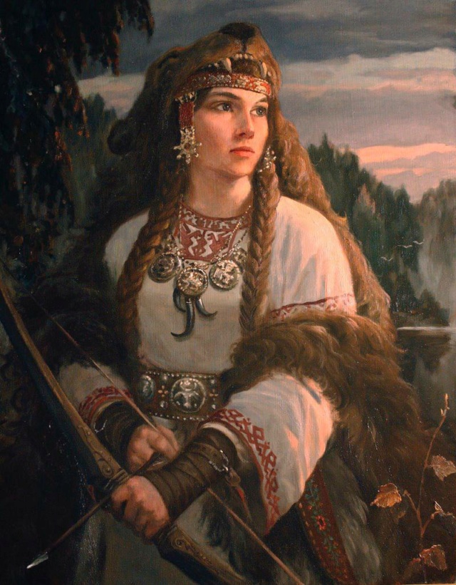 Деван - богиня зверей и охоты (славянская мифология) Phot1161