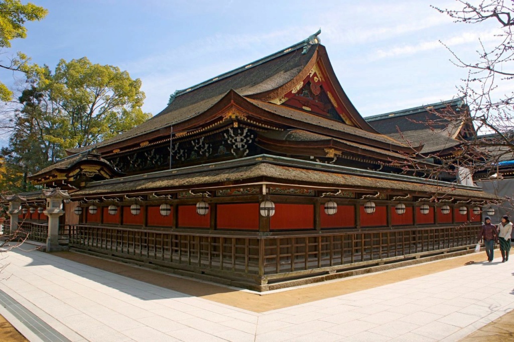 Синтоистский храм Китано Тэмман-гу в Киото, Япония Photo257
