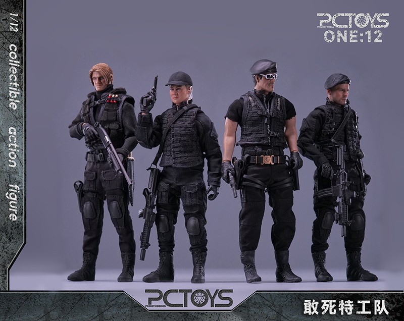 NEW PRODUCT: PCTOYS 1/12 PMC Soldier