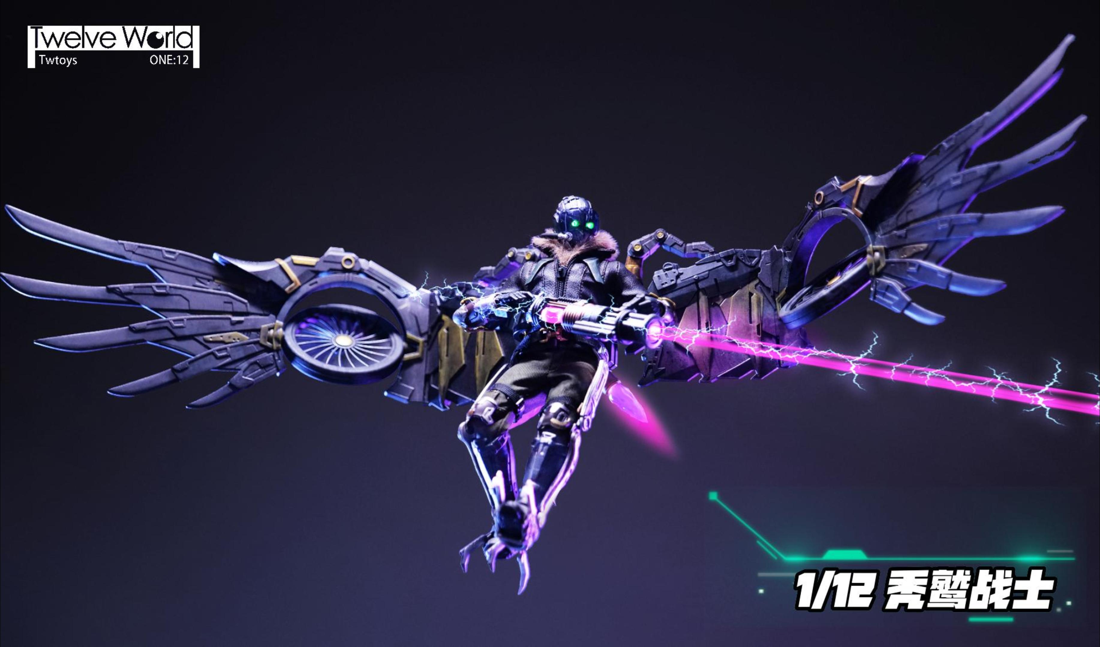 NEW PRODUCT: TWTOYS 1/12 Vulture Warrior TW2256 Illuminated 0019