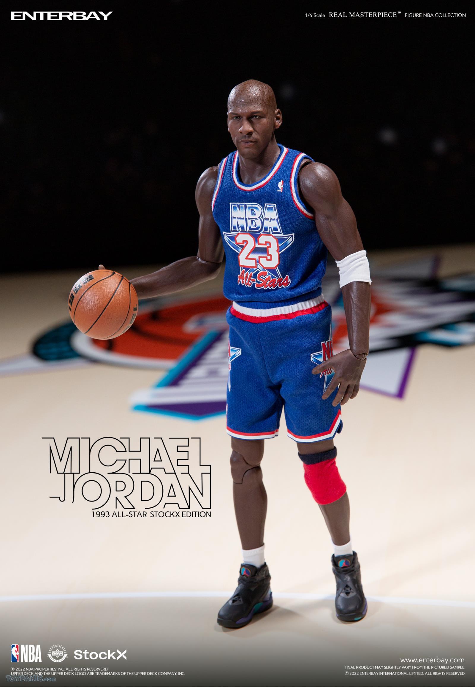 NEW PRODUCT: Enterbay - Real Masterpiece NBA Collection Michael Jordan All Star 1993 Edition 0026