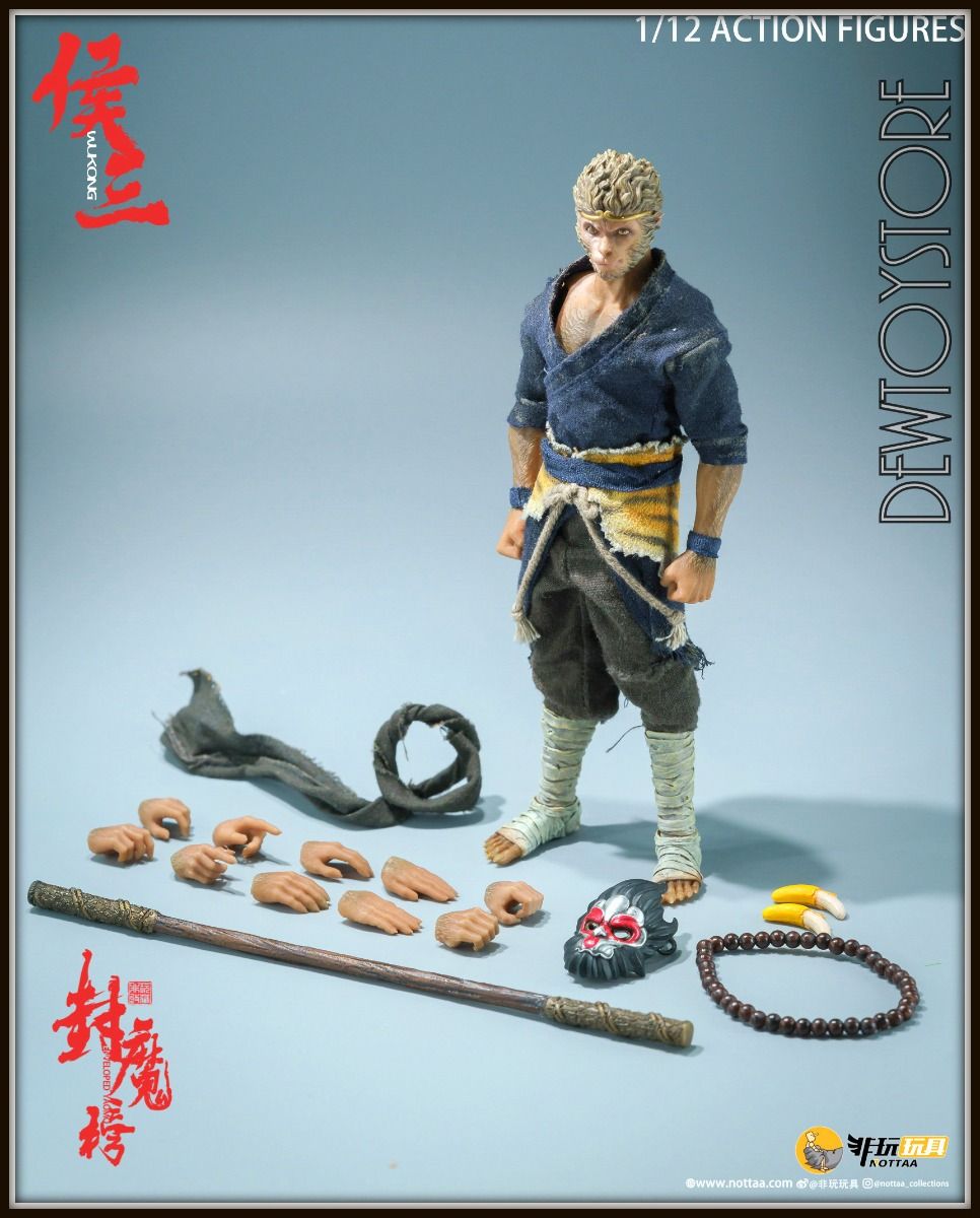 NEW PRODUCT: 1/12 NOTTAA | The Seal of Demons - Martial Artist Monk WUKONG 0135