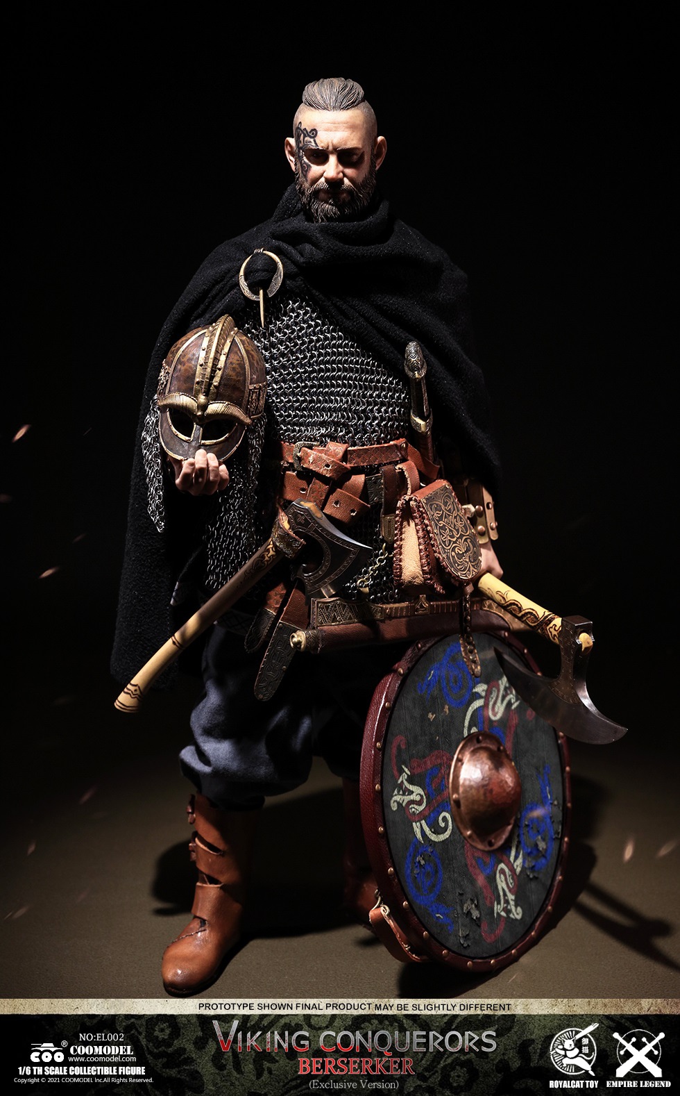 NEW PRODUCT: COOMODEL - Legend of the Empire-Viking Conqueror-Warrior, Berserker, Lord#EL001/EL002/EL003 0155