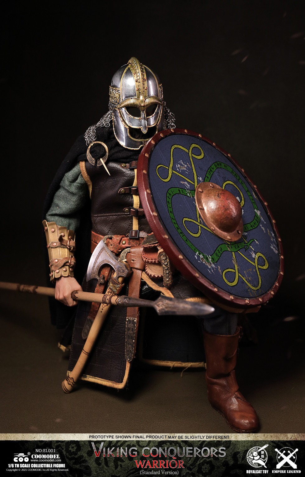 NEW PRODUCT: COOMODEL - Legend of the Empire-Viking Conqueror-Warrior, Berserker, Lord#EL001/EL002/EL003 0258
