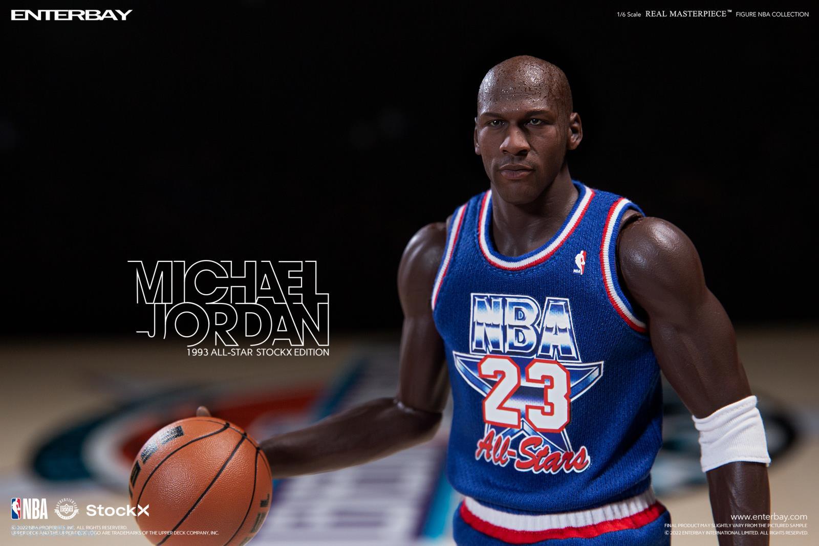NEW PRODUCT: Enterbay - Real Masterpiece NBA Collection Michael Jordan All Star 1993 Edition 0288