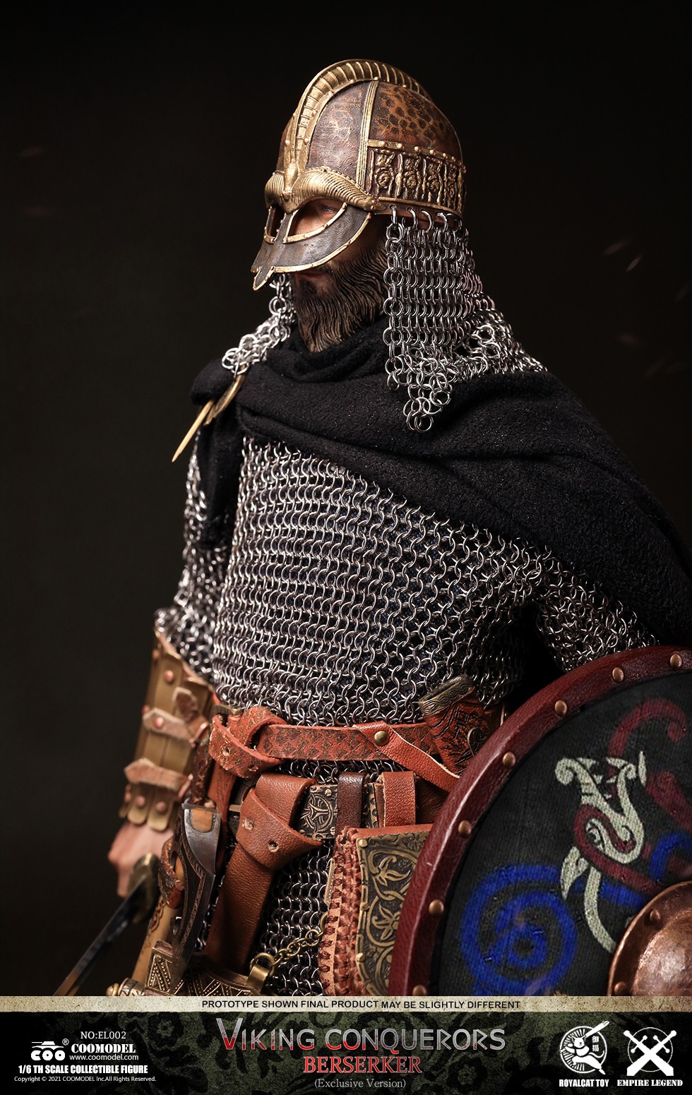 NEW PRODUCT: COOMODEL - Legend of the Empire-Viking Conqueror-Warrior, Berserker, Lord#EL001/EL002/EL003 0356