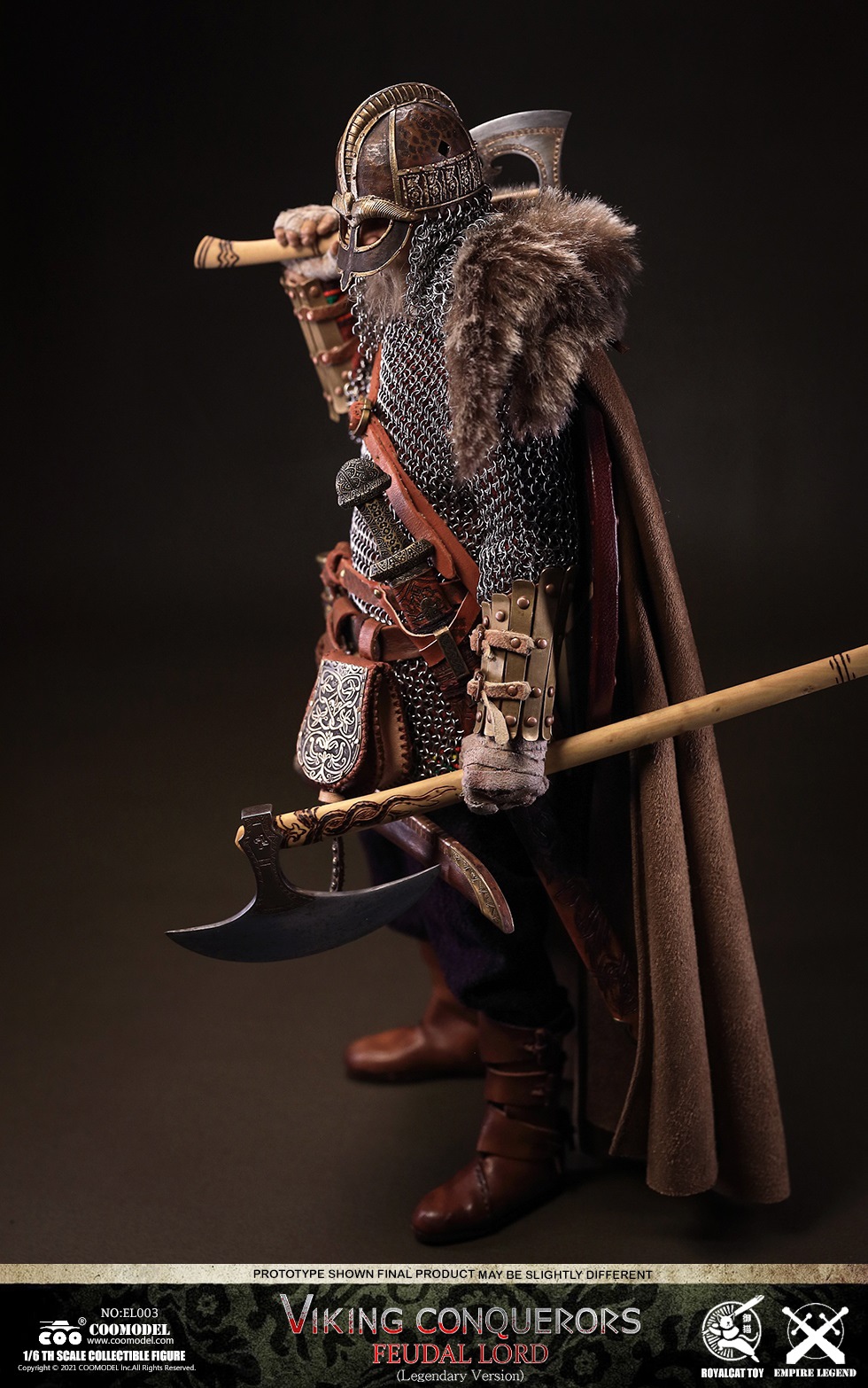 NEW PRODUCT: COOMODEL - Legend of the Empire-Viking Conqueror-Warrior, Berserker, Lord#EL001/EL002/EL003 0357