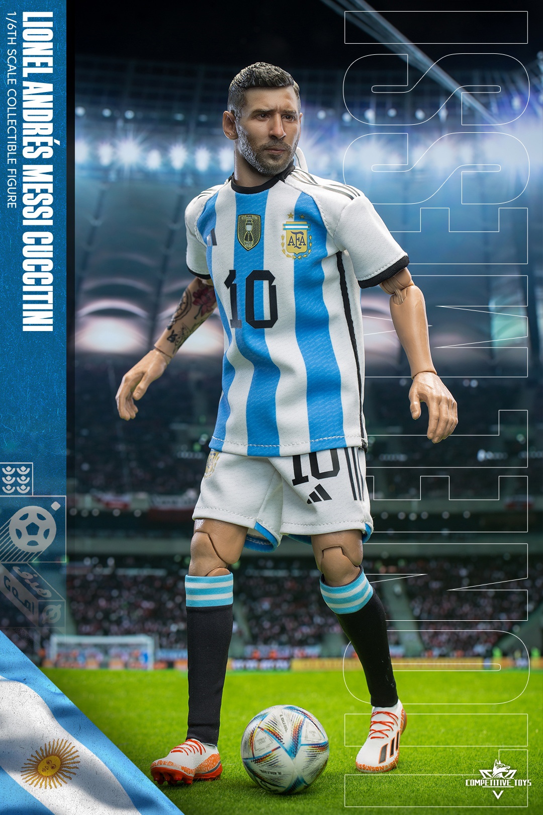 NEW PRODUCT: Competitive Toys - Lionel Andres Messi Cuccitini (Com001) 0387