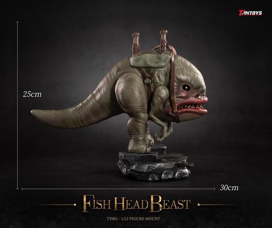 NEW PRODUCT: 1/12 TANTOYS TT001 Fish Head Beast Diorama Scene 0425