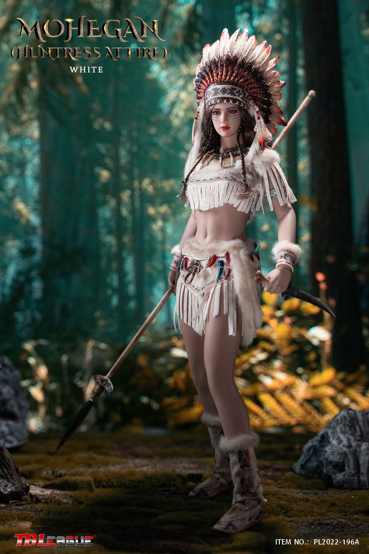 NEW PRODUCT: TBLeague - Mohegan (huntress attire) - White/Brown (PL2022-196A/B） 0466