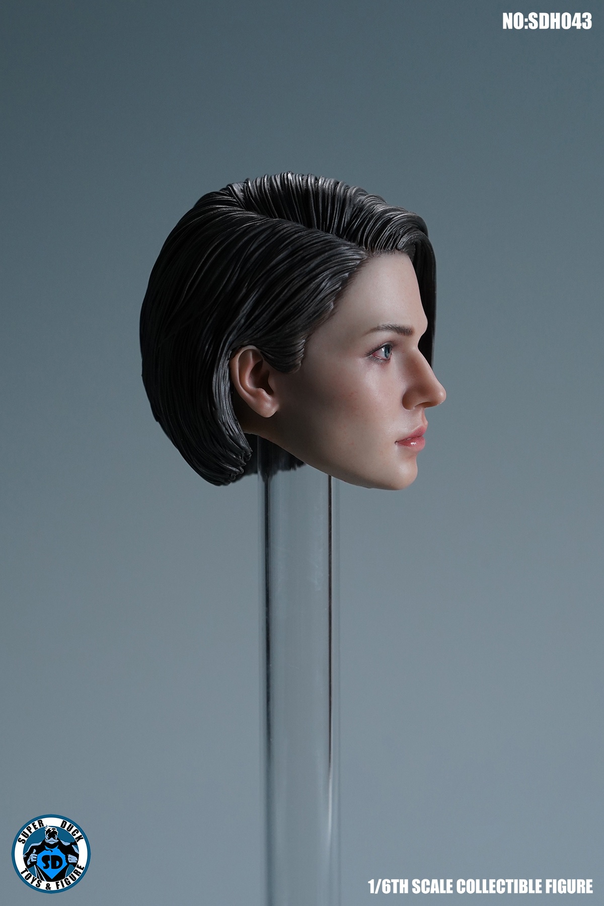 NEW PRODUCT: SUPER DUCK - SDH043 biochemical policewoman head carving 0491