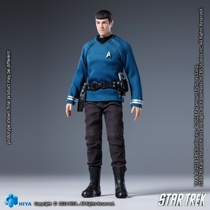 Spock - NEW PRODUCT: HIYA toys: 1/12 2009 version of "Star Trek" - Spock/McCoy [2 styles in total]  05140