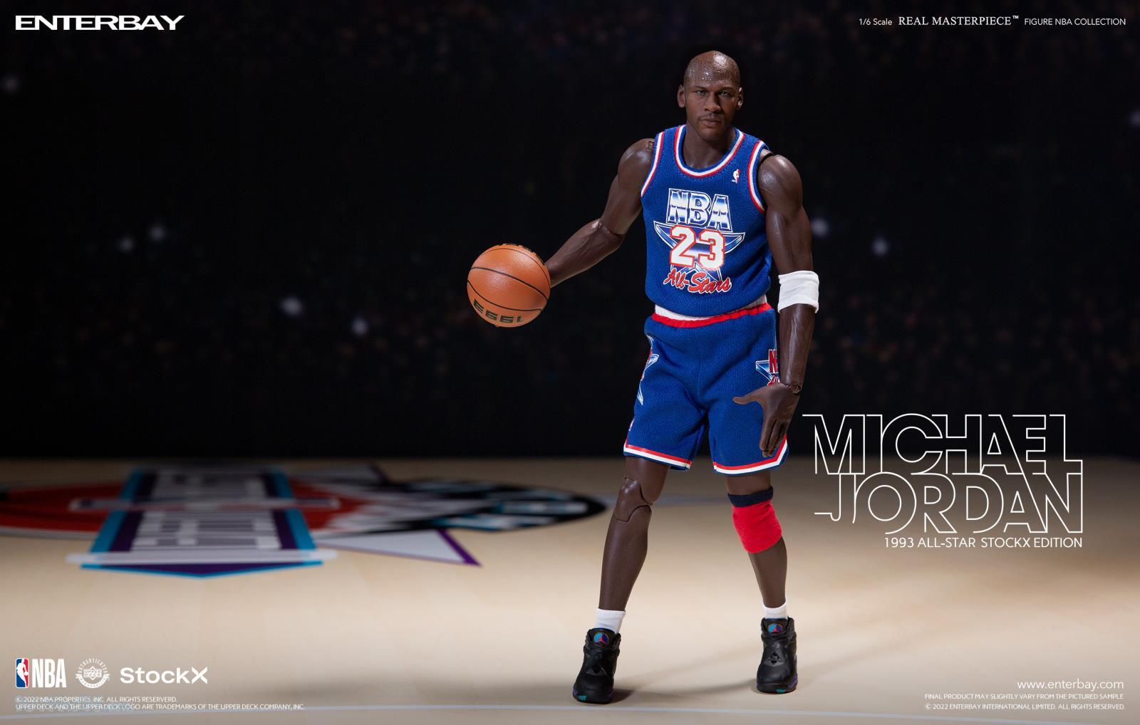 NEW PRODUCT: Enterbay - Real Masterpiece NBA Collection Michael Jordan All Star 1993 Edition 0579