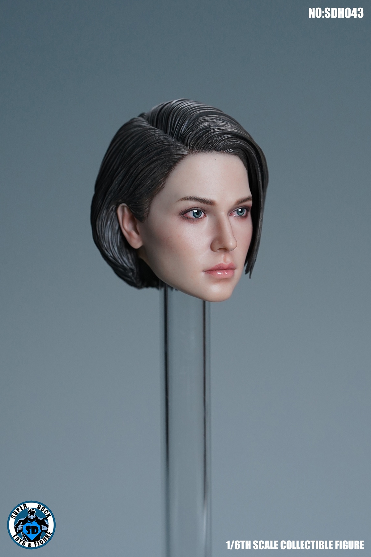 NEW PRODUCT: SUPER DUCK - SDH043 biochemical policewoman head carving 0590