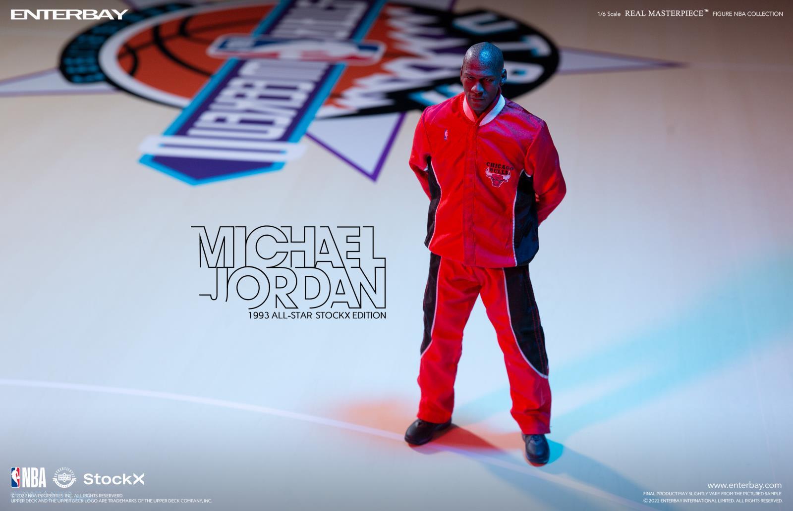 NEW PRODUCT: Enterbay - Real Masterpiece NBA Collection Michael Jordan All Star 1993 Edition 0678