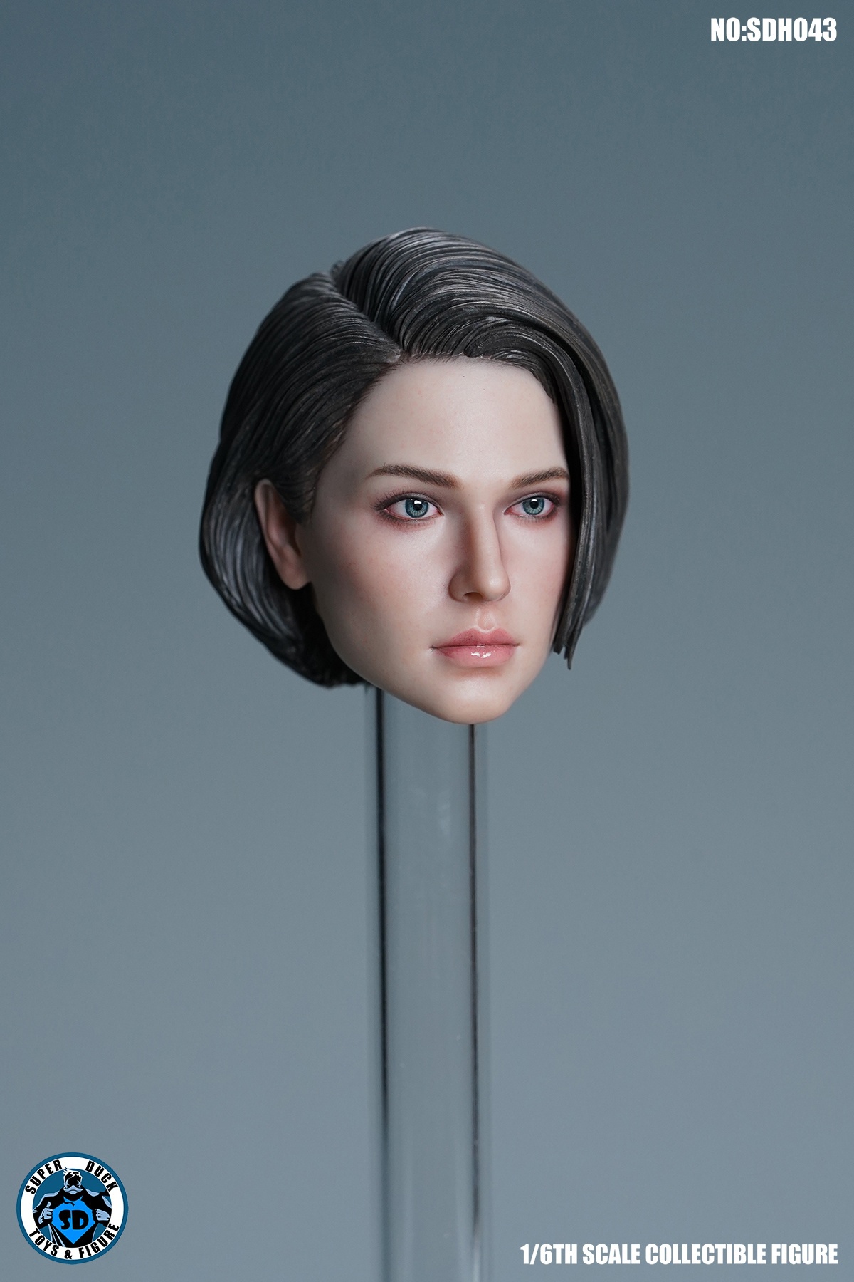 NEW PRODUCT: SUPER DUCK - SDH043 biochemical policewoman head carving 0688