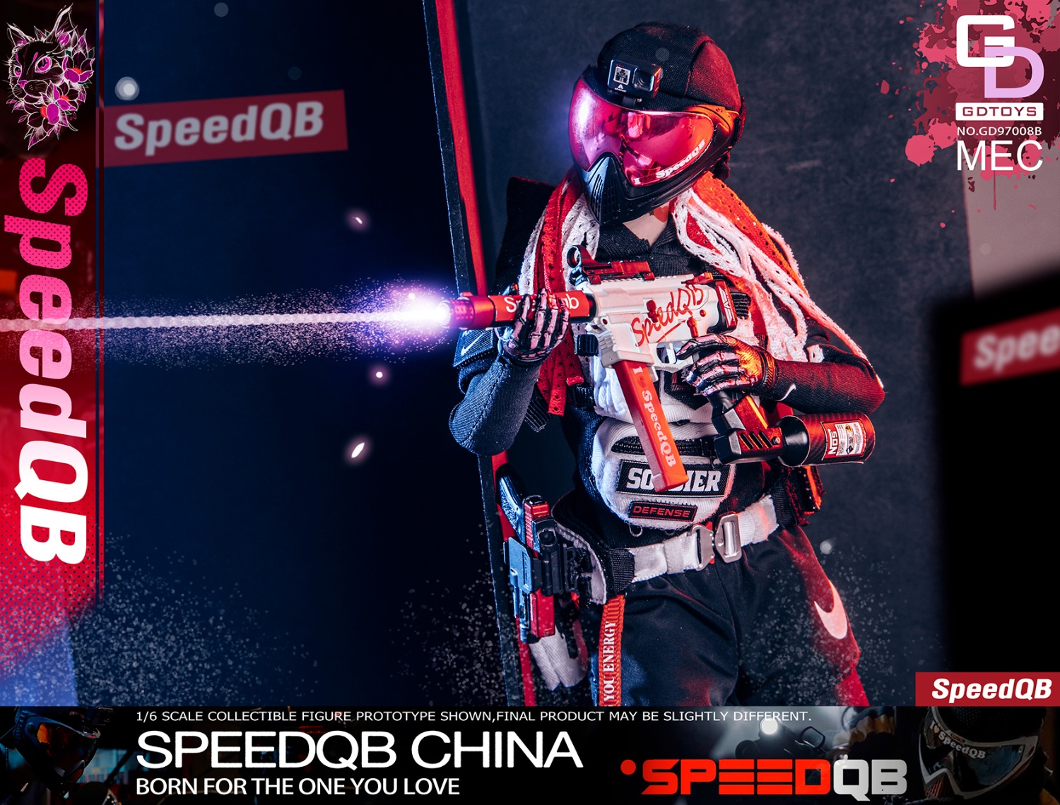 NEW PRODUCT: SpeedQB - Competitive Sports Charge Girl (GD97008B) 08123